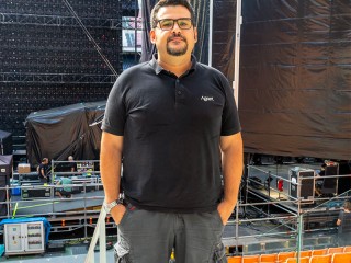 Livio Lo Faro - Responsabile squadra luci per Agorà Livio Lo Faro - Responsabile squadra luci per Agorà