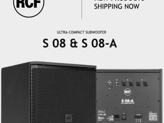 RCF S 08 & S 08-A RCF S 08 & S 08-A