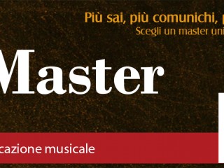Master in Comunicazione Musicale XIX Edizione