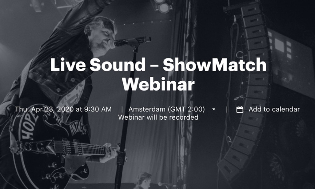 Webinar gratuito su Bose DeltaQ e Showmatch