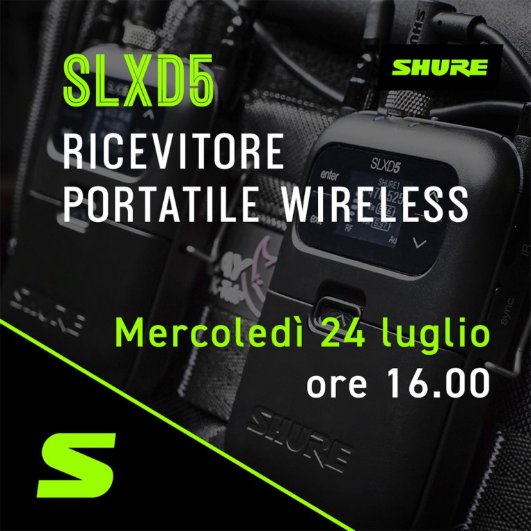 Webinar Shure SLXD5