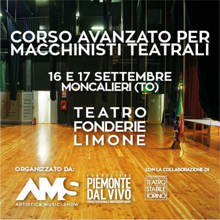 Corso per macchinisti teatrali a Torino