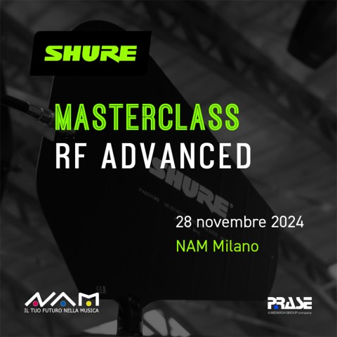 Shure Masterclass RF Advanced