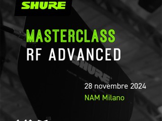 Shure Masterclass RF Advanced