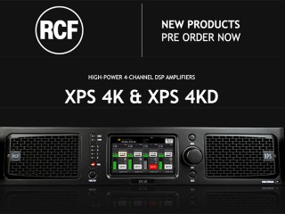RCF XPS 4K & XPS 4KD RCF XPS 4K & XPS 4KD